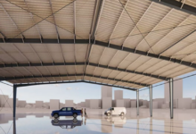 Steel Frame Workshop: Durable, Modular, and Flexible Industrial Space