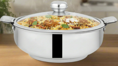 Large Capacity TITUM Cooking Pot with Secure Lid Design